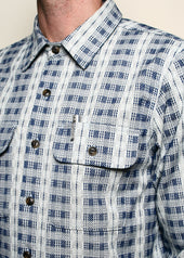 Field Shirt X Natural Sashiko Check