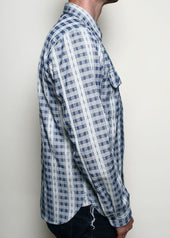 Field Shirt X Natural Sashiko Check