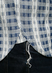 Field Shirt X Natural Sashiko Check