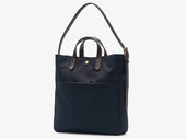M/S Field Tote - Navy/Dark brown