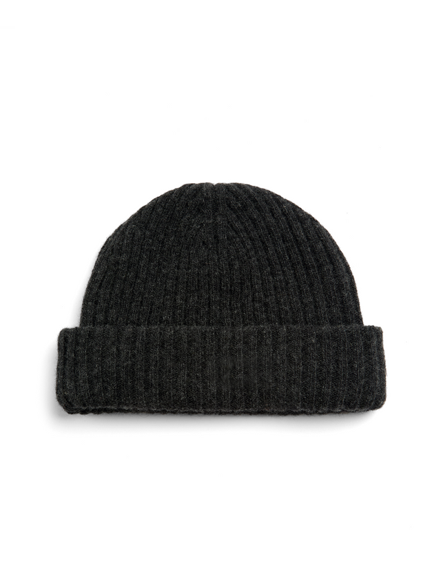 Fisher Hat Rib Charcoal