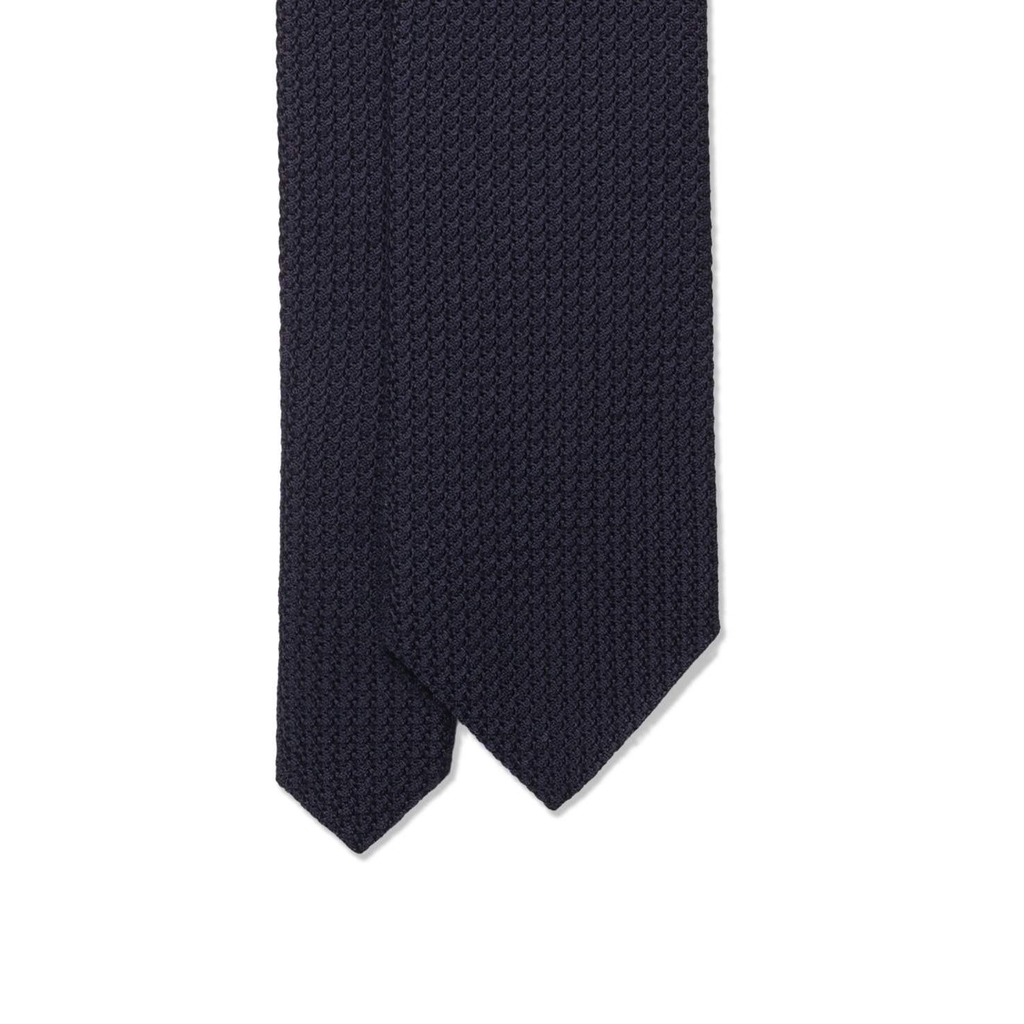 Silk Grenadine Tie In Blue