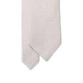 Silk Grenadine Tie in Champagne