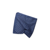 Cotton Bandanna In Marine Blue