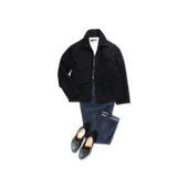 Flight Jacket In Suede