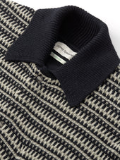 Roxwell Knitted Jacket Riverton Navy