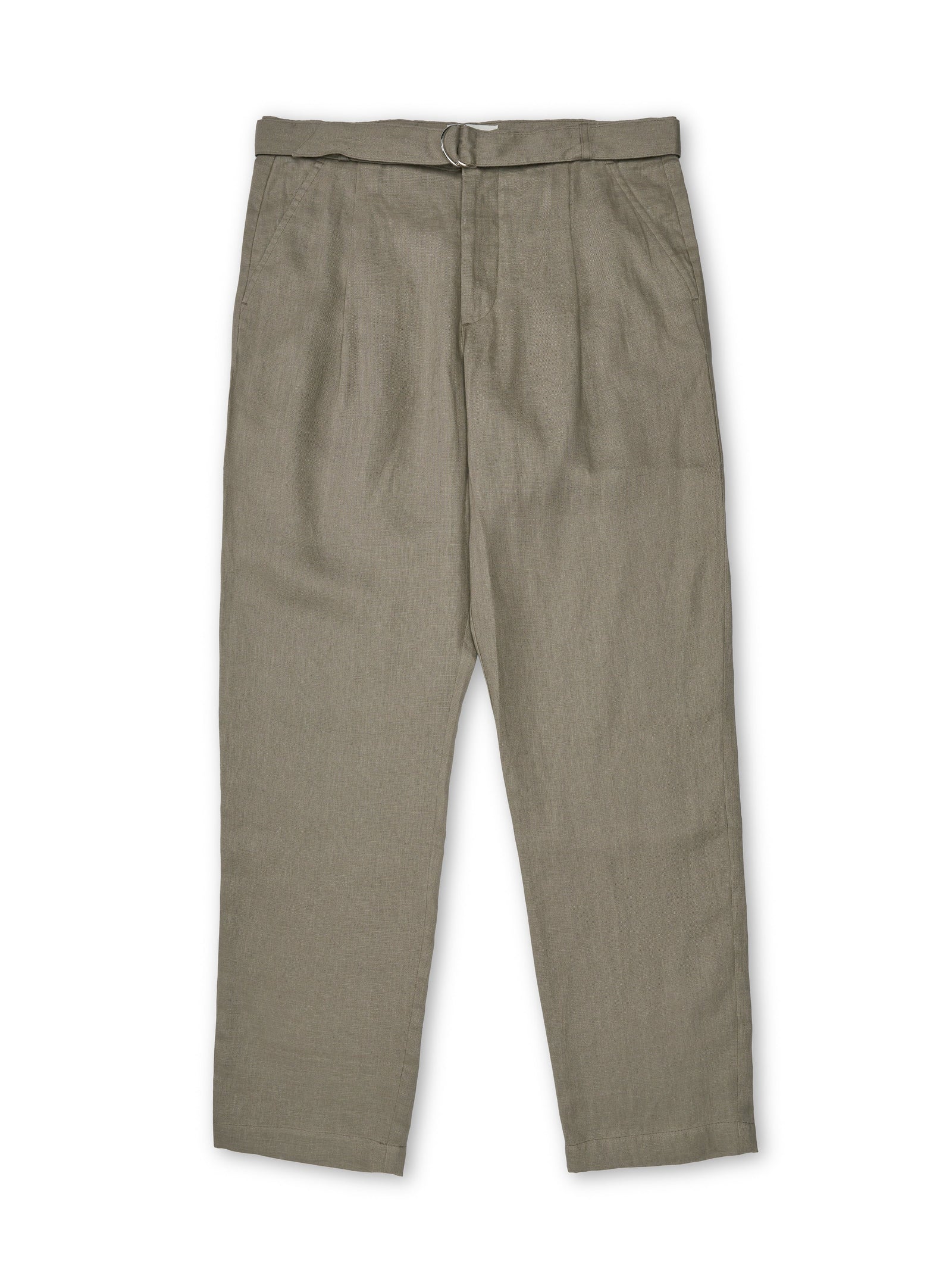 Belted Trousers Padworth Stone