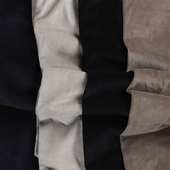Flat Front Trouser In Cashmere Mix Corduroy
