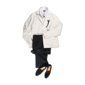 Painters Jacket In Natural Linen