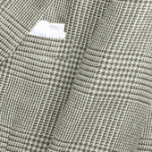 Single Breasted Notch Jacket In Green Glen Check