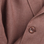 Painters Jacket In Brown Linen