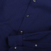 Button Down Collar Shirt In Seersucker