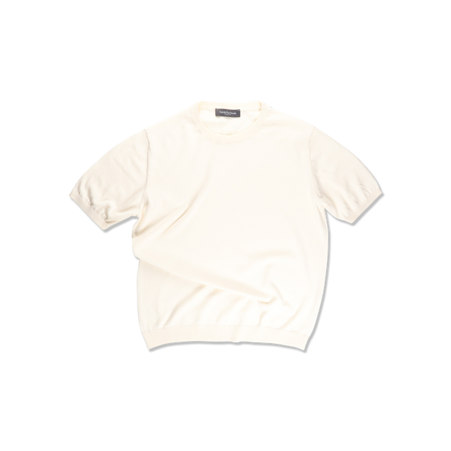 Ice Cotton T-Shirt in Off White