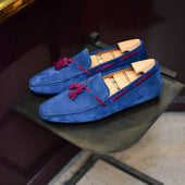 Flavio en daim bleu (Archives)