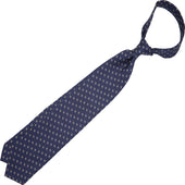 Shibumi Flower Printed Silk Tie Hand Rolled