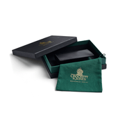 Folded Card Case Black Calf