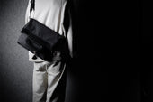 Folding Laptop Bag . Black Charcoal