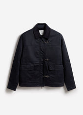 Fontane Wax Jacket | Navy