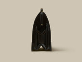 Frame Top Briefcase Dark Brown