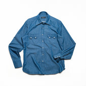 Dark Wash Denim Neapolitan Pearl Snap
