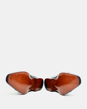 Black Double Monk Strap Dress Shoe - Louvre