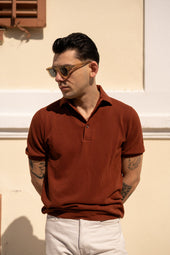 Men S Cotton Pique Tennis Short Sleeve Polo
