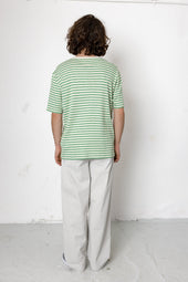 Drawcord Loose Trouser Seersucker