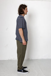 Drawcord Assembly Pant Dark Slub Linen