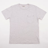 7 Ounce Pocket T-Shirt Heather Grey