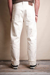 Belford Straight 14 Ounce Ecru Denim