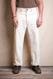 Modesto 14 Ounce Ecru Denim