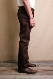 Trabuco Classic Straight 15 Ounce Dark Brown Denim
