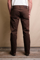 Trabuco Classic Straight 15 Ounce Dark Brown Denim