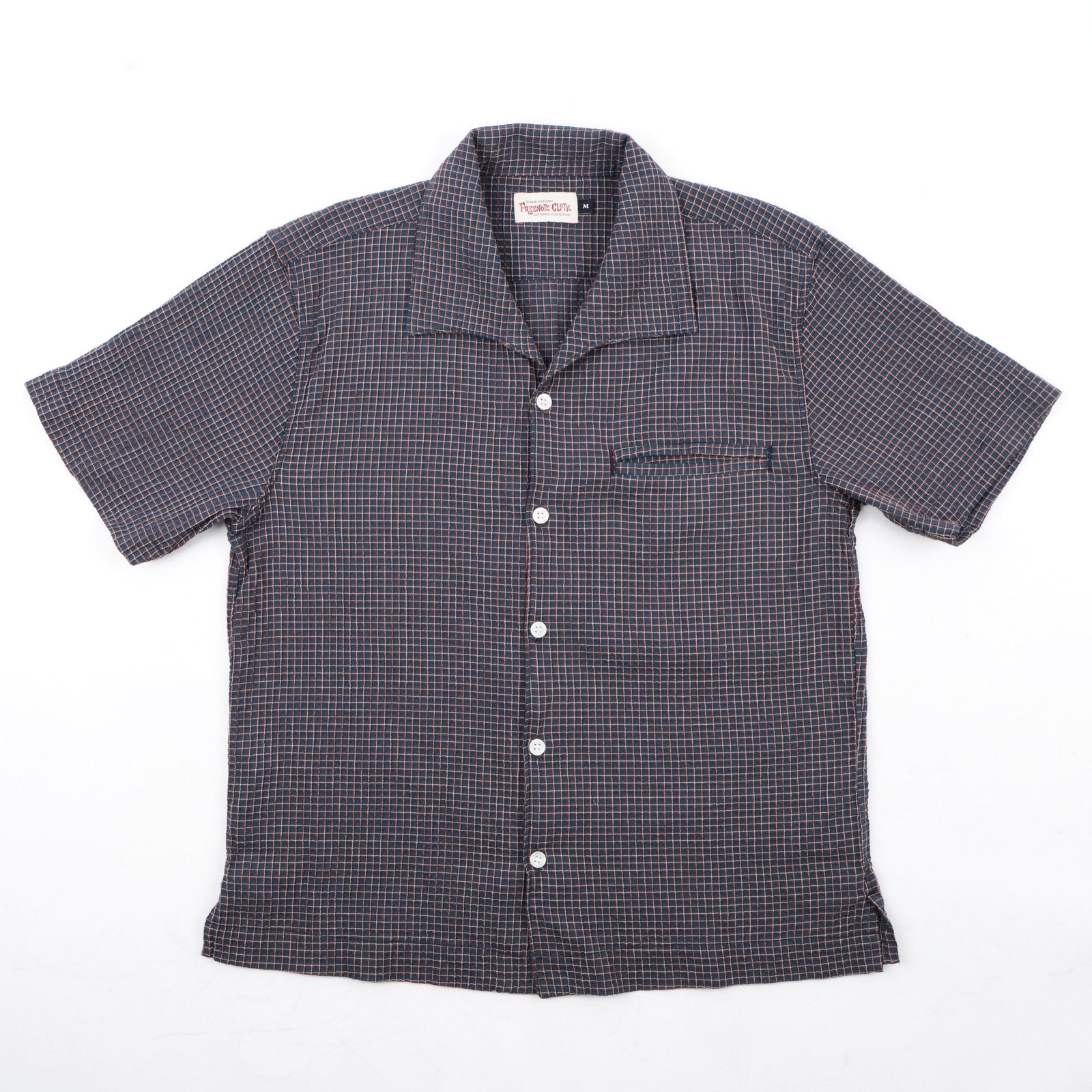 Cayucos Seersucker Plaid