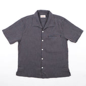 Cayucos Seersucker Blue Plaid