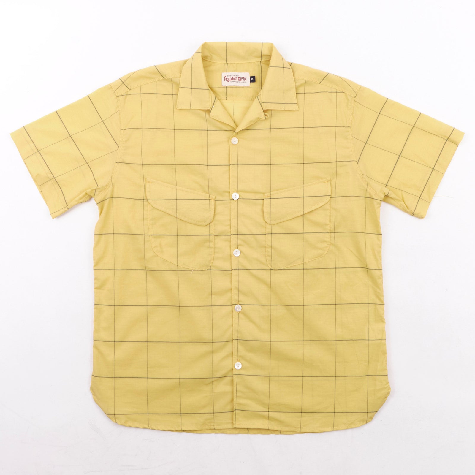 Dean Double Pocket Yellow Check