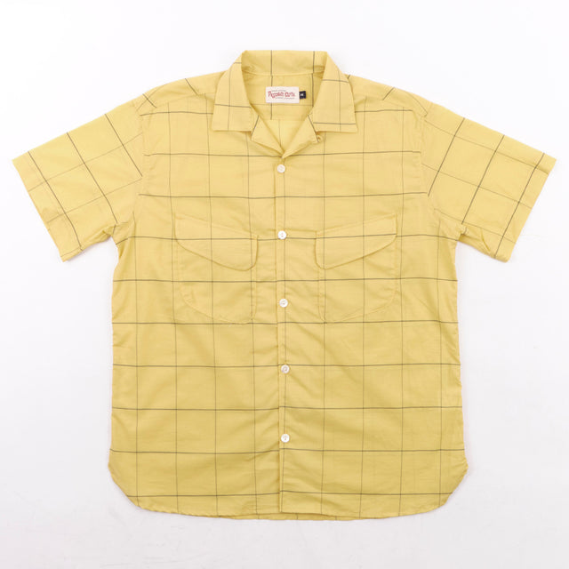 Dean Double Pocket Yellow Check