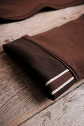 Trabuco Classic Straight 15 Ounce Dark Brown Denim