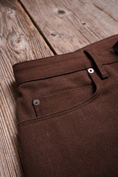 Trabuco Classic Straight 15 Ounce Dark Brown Denim