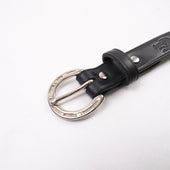 Codina Leather 1 Horseshoe Dress Belt