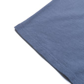 13 Ounce Henley L/S Faded Blue