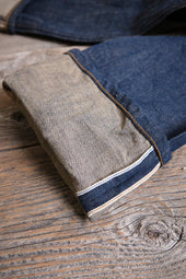 Portola Classic Taper 13 Ounce Natural Rinsed Denim