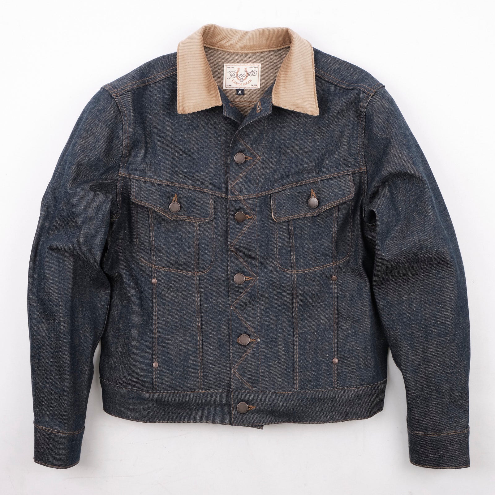 High Low 13 Ounce Natural Jacket