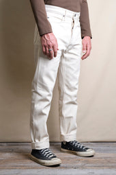 Portola Classic Taper 14 Ounce Ecru Denim