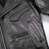 Mooch Moto Jacket Maryam Tannery Black Magic Horsehide V2