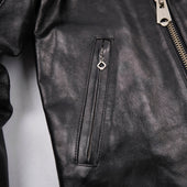 Mooch Moto Jacket Maryam Tannery Black Magic Horsehide V2