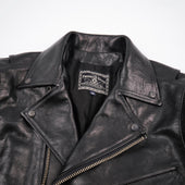 Mooch Moto Jacket Maryam Tannery Black Magic Horsehide V2