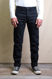 Portola Classic Taper 17 Ounce Black Denim