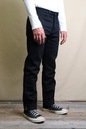 Portola Classic Taper 17 Ounce Black Denim