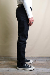 Portola Classic Taper 17 Ounce Black Denim